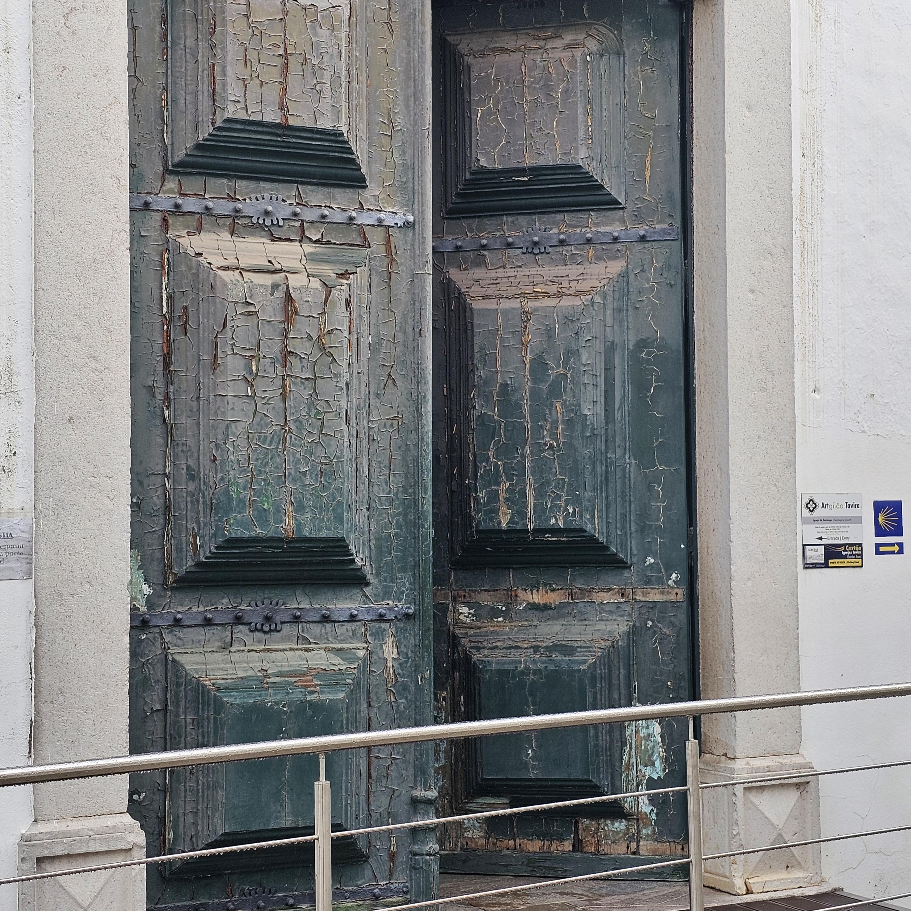 Removing old Church doors